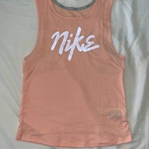 NIKE Running Peach Tank Top